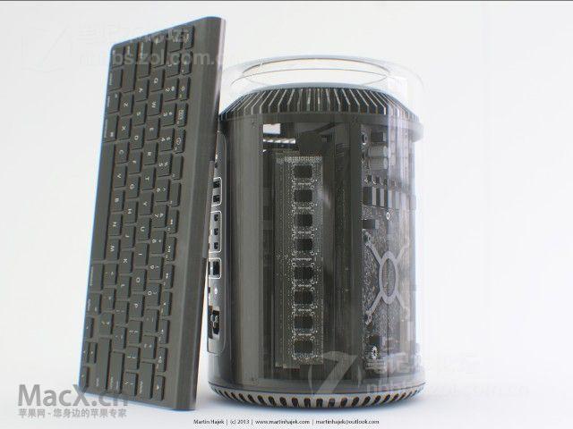 美轮美奂：穿上玻璃外壳的新款Mac Pro 2013